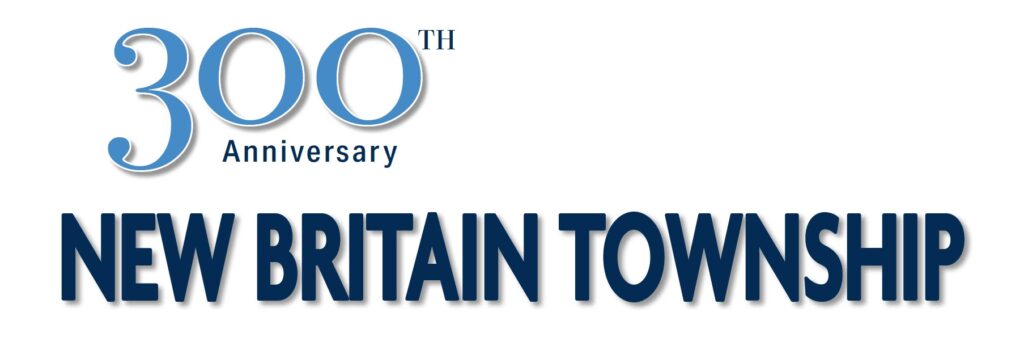 Image of the logo for New Britain Township's 300th Anniversary.