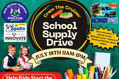 🚓CRAM THE CRUISER - New School Supply Drive