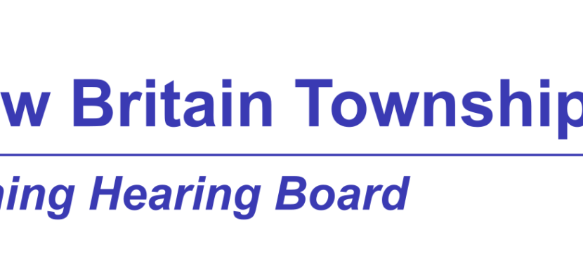 Zoning Hearing Board Meeting – May 18, 2023 7:00 PM